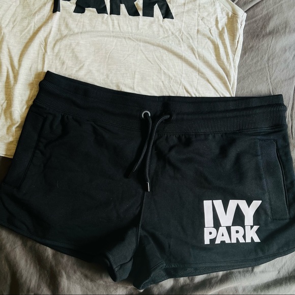 Ivy Park muscle tank + shorts set (NWOT) - Picture 4 of 4
